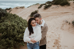 Sharon & Brayden sunset session Mornington Peninsula