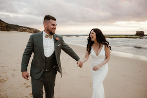 Justin & Nichole Mornington Peninsula Coastal Wedding