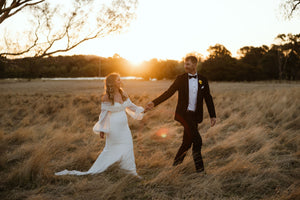 Bec & Dean Film & Digital Wedding at Mount Mitchell Estate Ballarat by Dust & Salt