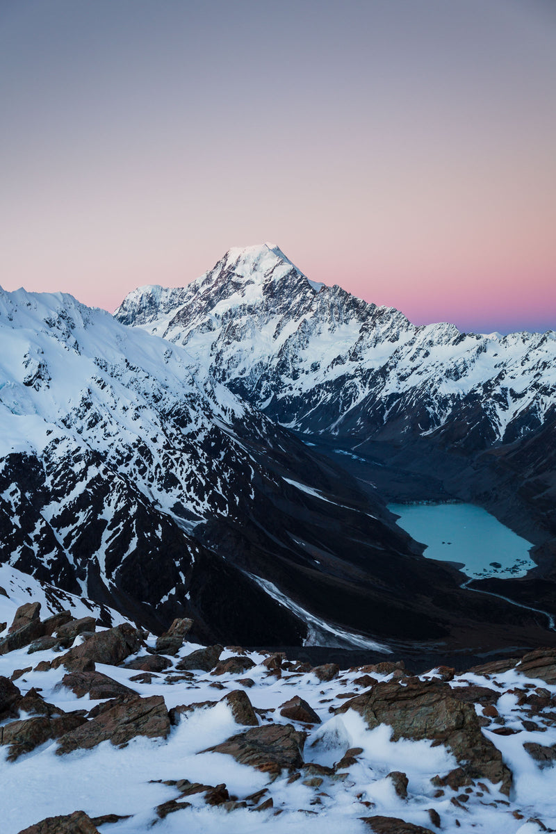 Mt Cook Sunset – dustandsalt